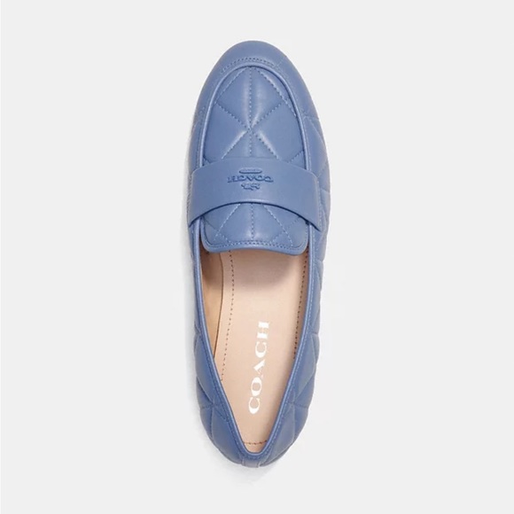 Coach Heidi Loafer in Washed Chambray - Picture 3 of 4
